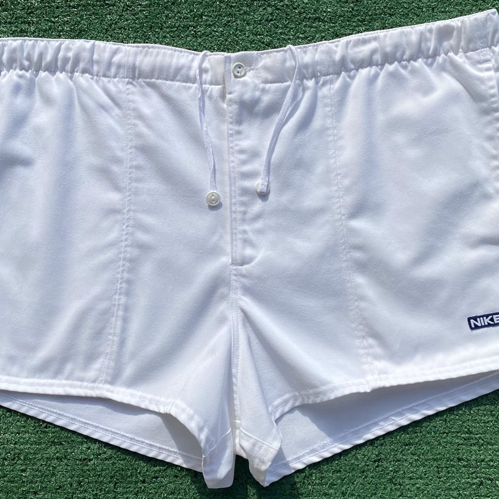 Rare Vintage 90’s Nike Grey Tag Tennis Shorts Men’s Size XL